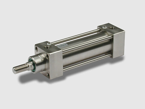 Rustfri cylinder Ø125