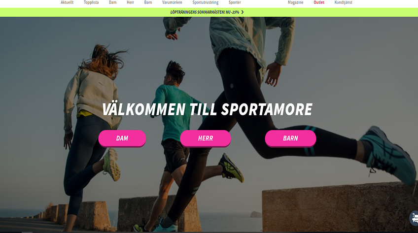 Resultattapp för Sportamore