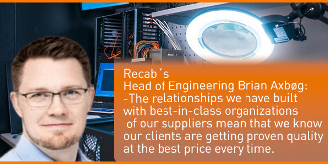 The Recab engineering team work closely with our customers to create exceptional products that meet the requirements and demands for the application. We create sustainable customize solutions for you!