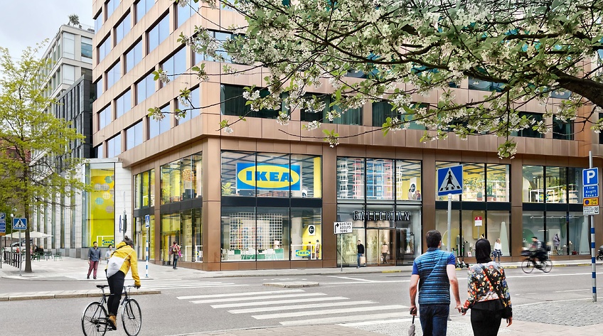 Här hamnar Ikeas nya cityvaruhus i Stockholm