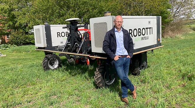 Ole Green udfordrer forestillingerne med Robotti i regenerativt landbrug.