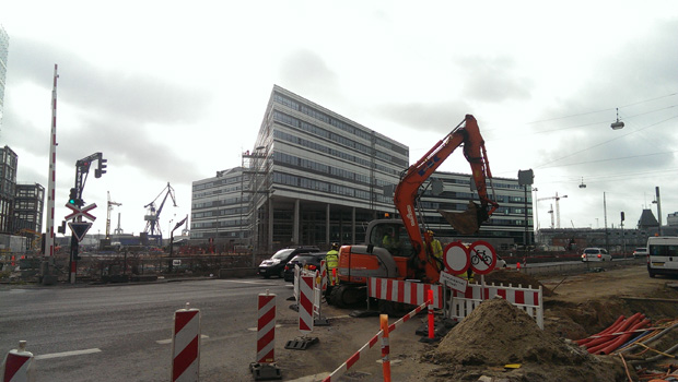 Der bygges i øjeblikket lystigt på Aarhus Havn. Her med Navitas-byggeriet som et eksempel.