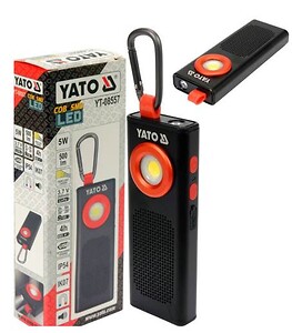 YATO Lommelygte/højttaler kompakt 500lm (magnetisk)