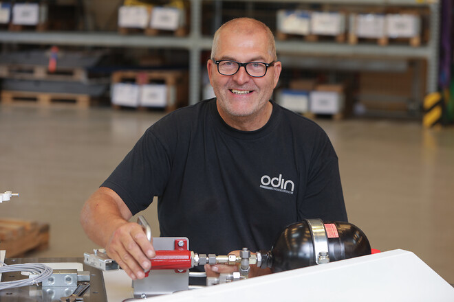 Svend Bjerking har været ansat hos ODIN Engineering i 40 år. 