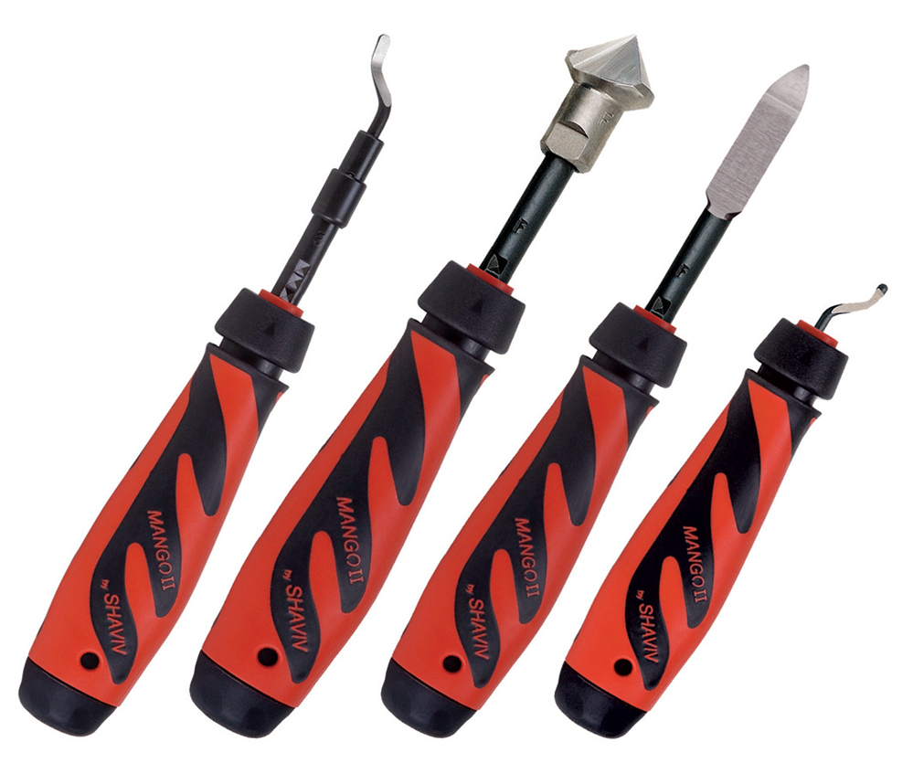 Shaviv plade og kantafgrater. Mango II Set BurrBi Metal Supply DK