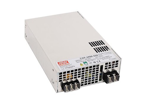 CSP 3000W Strømforsyning til UV udstyr -- Power Technic - CSP-3000 strømforsyning fra MEAN WELL. Forhandler er Power Technic. Ring 70 208 210