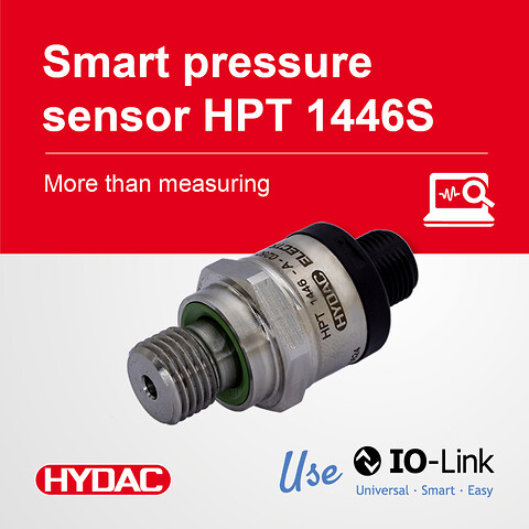 Hydac Smart Sensorer - Hydac, sensorer, smart sensorer, digital, konnektive, innovasjon.